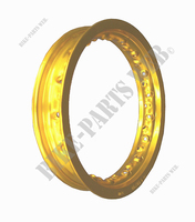 Wheel, aluminum rim 2.15x17'' gold anodize for Honda XR and XLR